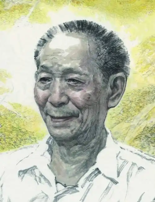 刘书军稻浪千重忆国士无双纪念袁隆平先生