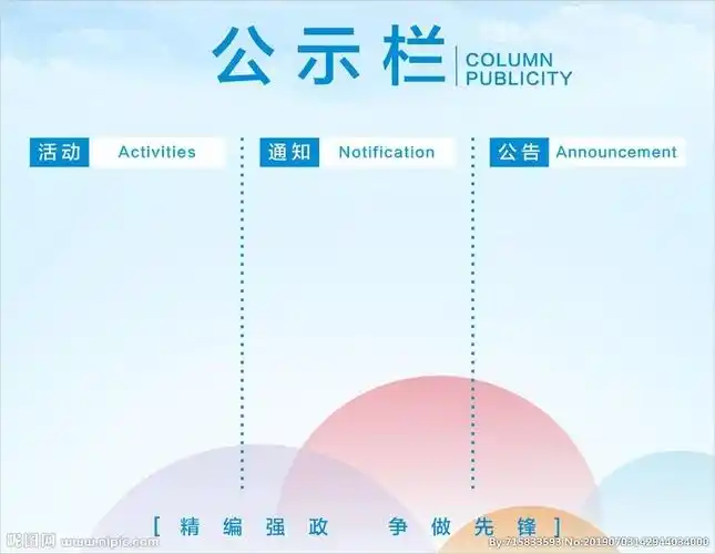 公示栏设计图__广告设计_广告设计_设计图库_昵图网nipic.com