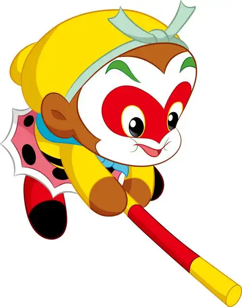 工笔绘画 孙悟空,高清图片,电脑桌面-壁纸族