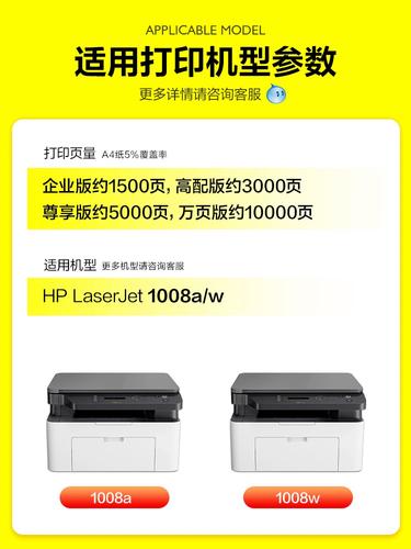 适用惠普1008w硒鼓hp laser 1008a 1008w激光打印机墨盒hp166a w1