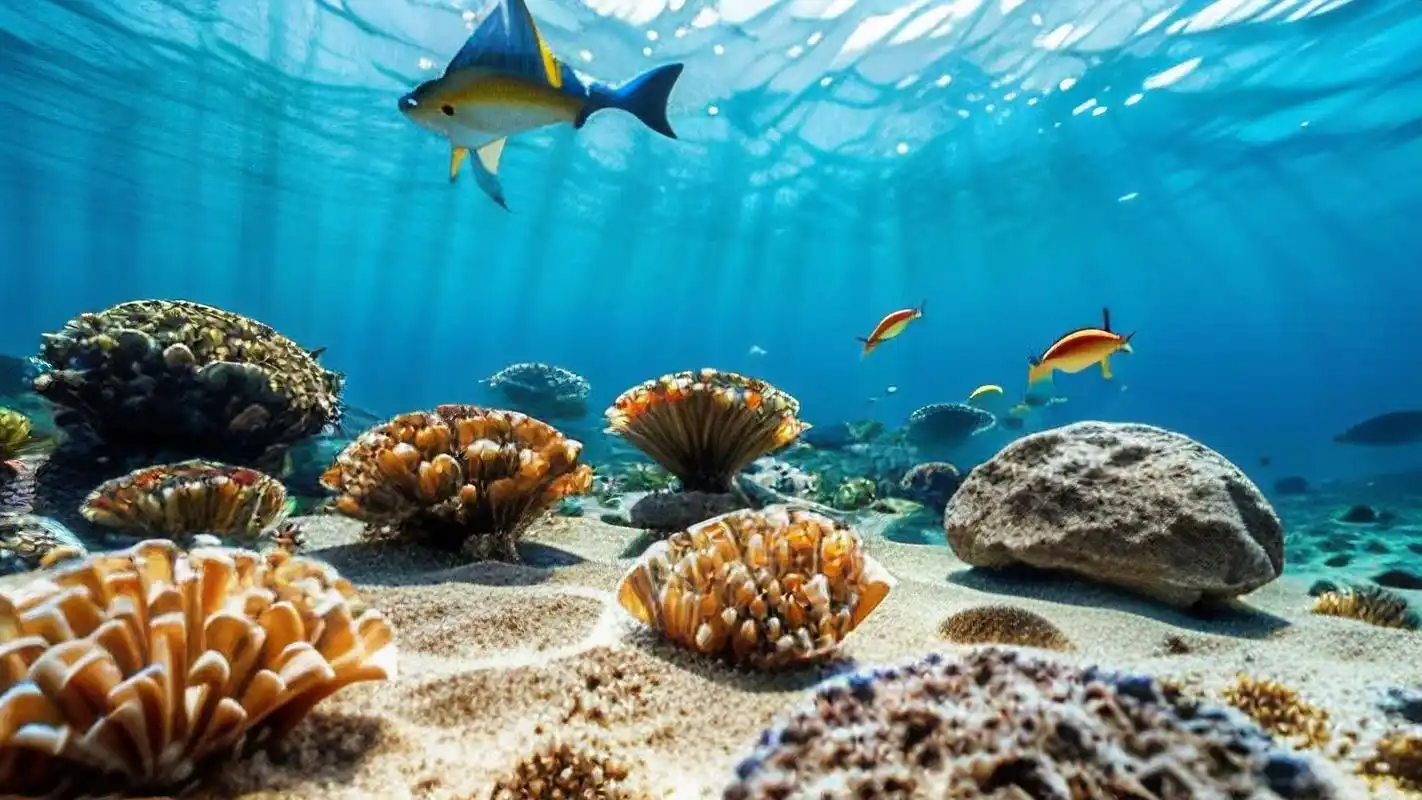 深海背景图98,探秘海底奇幻世界95