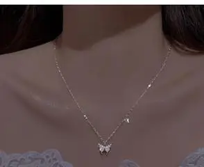 项链女款 轻奢小众设计锁骨链送闺蜜女朋友情人节礼物 - 饰品/流行