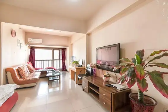 天津短租房金茂石榴酒店式公寓大床房