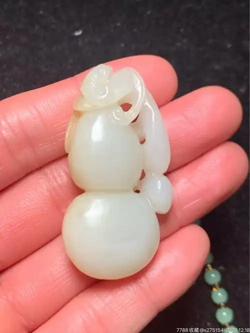 精品和田玉福禄挂件