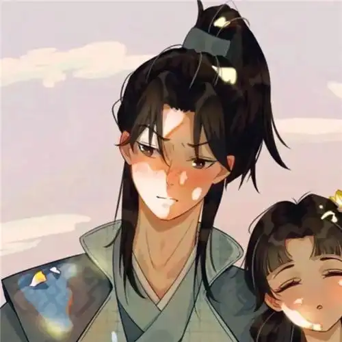 动漫cp古风情侣头像一对两张图片