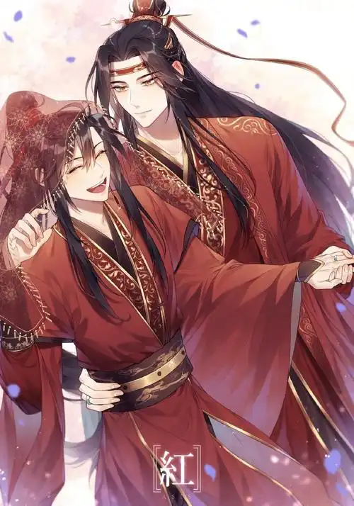 一袭红衣的忘羡twi:asis_5475#魔道祖师忘羡