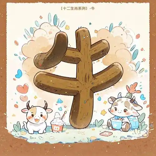 字体帮2882: 牛 今日命题: 自由命题_作品_微信_官网