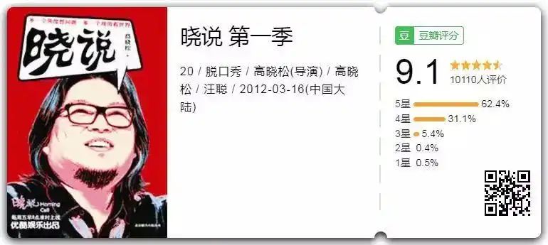 《晓说》停播,4000万粉丝在得知原因后流泪