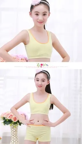少女文胸发育期小背心女无钢圈青春期10一12岁女童初中生内衣女孩卓