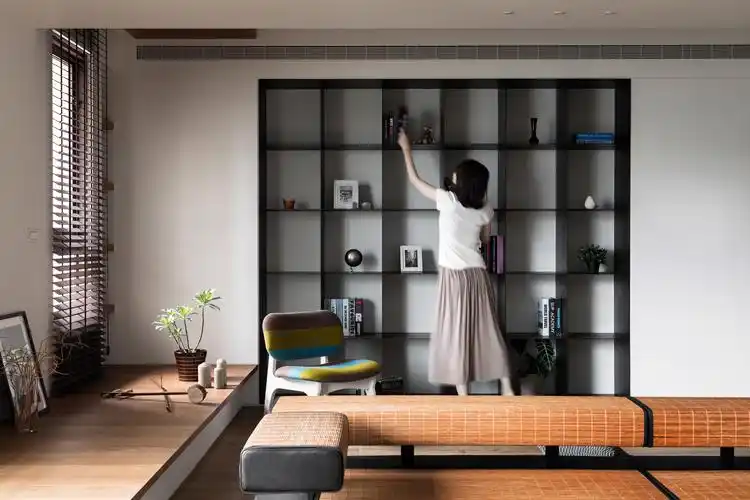 简洁书房装修效果图