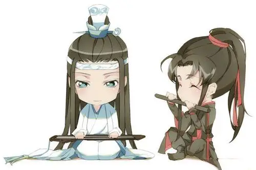 魔道祖师q版可爱卡通图片