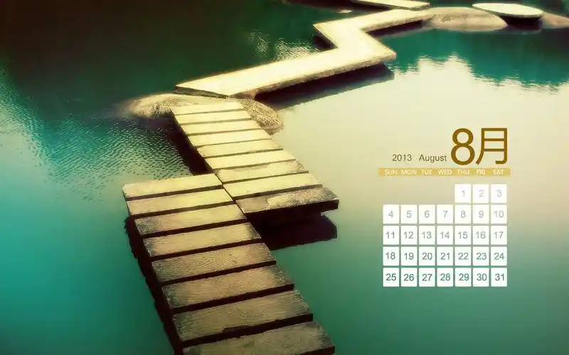 8月lomo设计高清唯美桌面壁纸高清大图预览1920x1200_日历壁纸下载_美