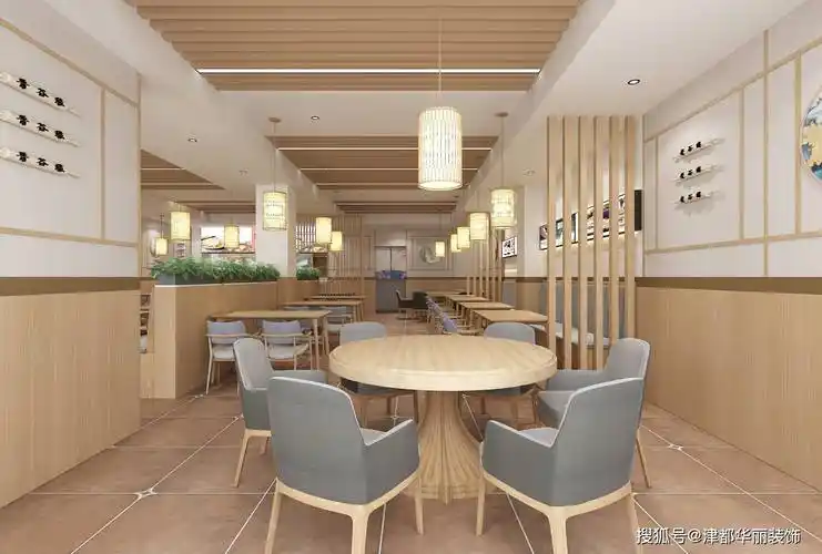 银川装修公司津都华丽银川晋谷缘餐厅装修设计方案鉴赏