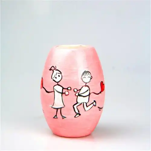 素坯花瓶白色陶瓷半成品釉下彩素烧坯瓶diy手工彩绘画画素胚陶艺