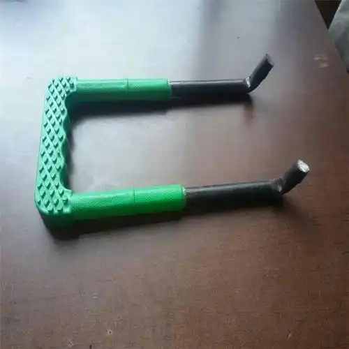 不锈钢爬梯全包塑钢爬梯圆钢爬梯人孔踏步注塑爬梯