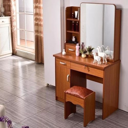 韩式田园时尚免漆板梳妆台 多功能简约化妆桌 卧室梳妆台化妆台