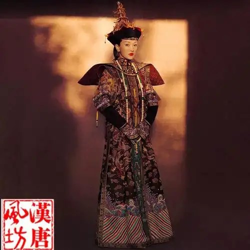 如懿传周迅同款 影视古装 清朝满族宫廷 皇后服太后服 正装吉服