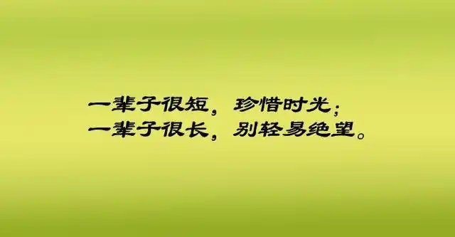 ( 经典语录,句句戳心)放弃该放弃的,坚持该坚持的.