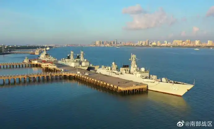 南疆光影十里军港美如画