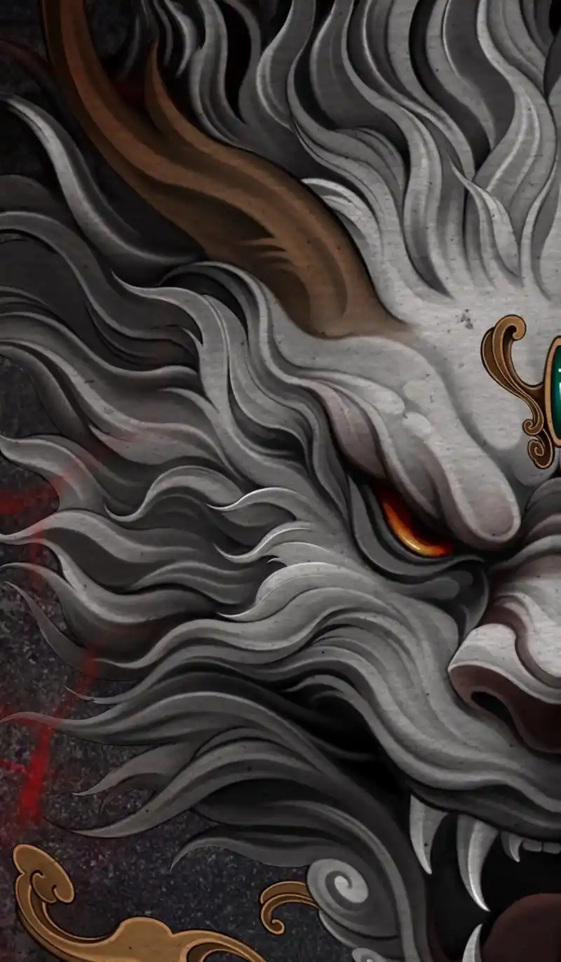 饕餮.又名 狍鸮 四大凶手中贪欲的象征#纹身刺青 #纹身 # - 抖音