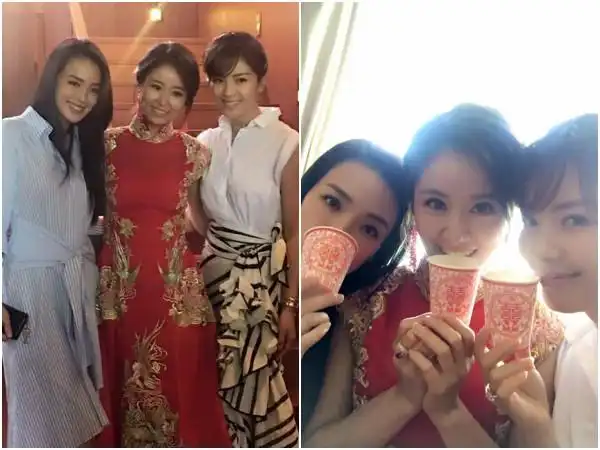 舒淇意外po出林心如怀孕照 因工作无法出席婚礼晚宴