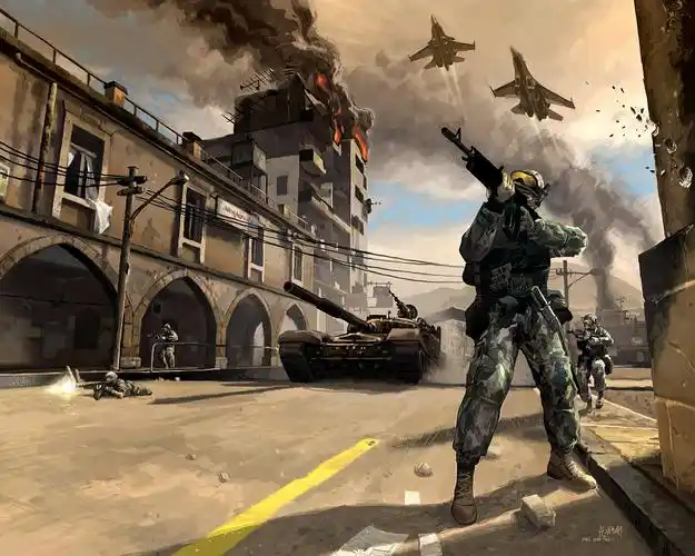 网游战斗场景大合集