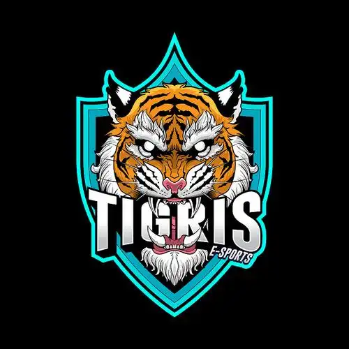 老虎头为电子竞技标志图片下载