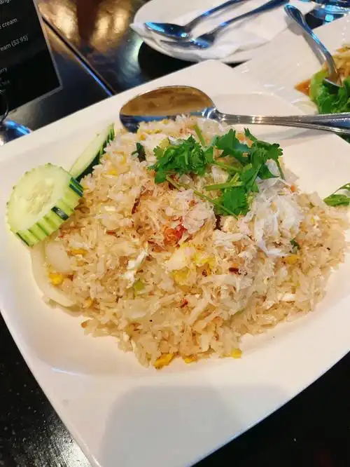 三藩市美食泰国菜蟹肉炒饭