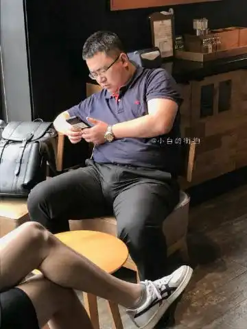 正装中年儒雅大叔黑袜控