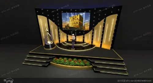 精致小巧的舞台效果图合集 - 设计兵团__舞美设计_展厅_博物馆设计