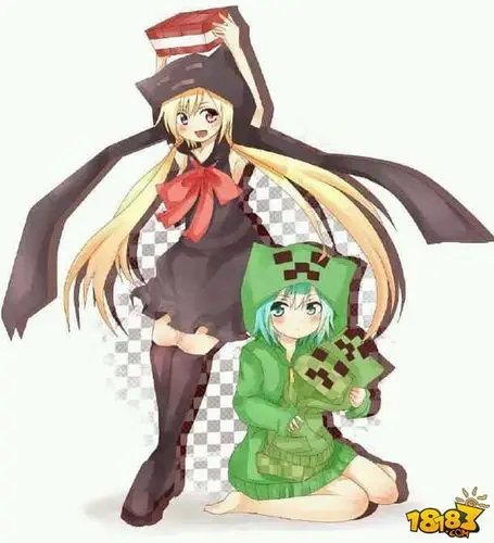 爆炸也要撩我的世界苦力怕娘图赏7