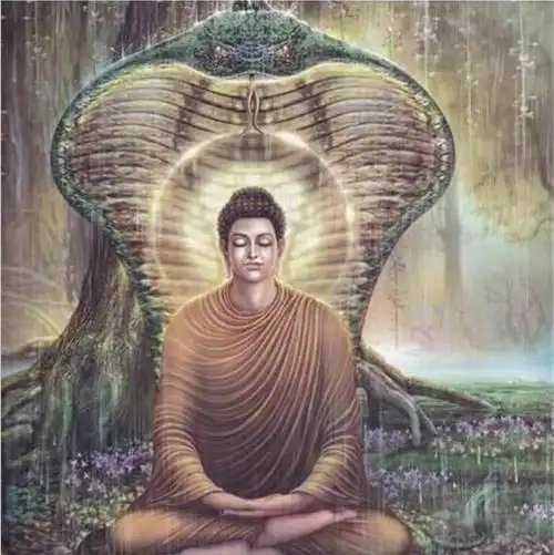 释迦牟尼佛真人画像,非常珍贵