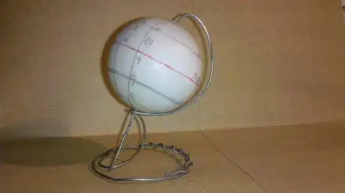 怎样手工制作地球仪