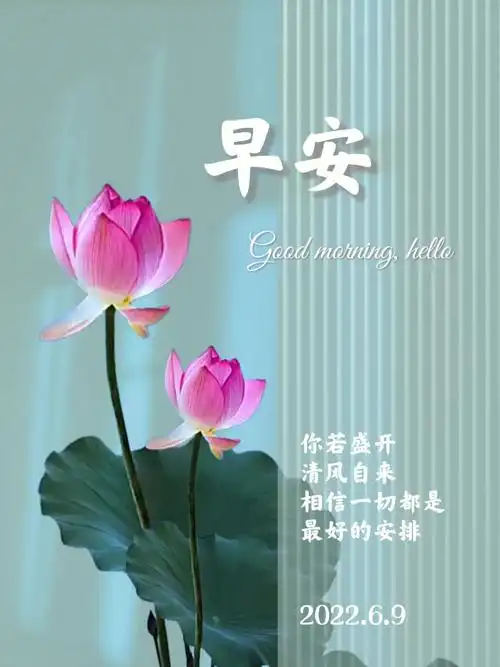 早安日签美图制作