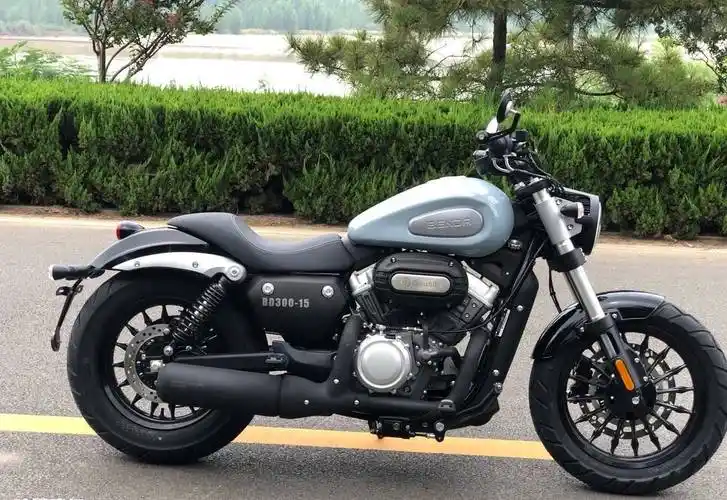 奔达金吉拉升仕无极哈雷复古拿铁重型机车巡航摩托车整车