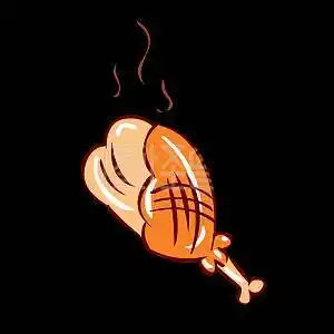 2022最新鸡腿简笔画 鸡腿简笔画图片大全