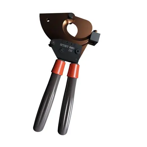 棘轮线缆剪 齿轮线缆剪刀 钢绞线剪刀 j50棘轮电缆剪 机械电缆剪