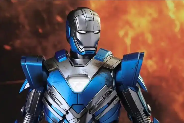 太酷了钢铁侠51套盔甲排序展示值得收藏