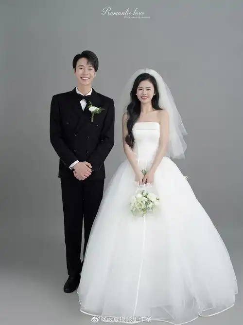 一眼就心动95太爱我的简约韩式婚纱照啦78