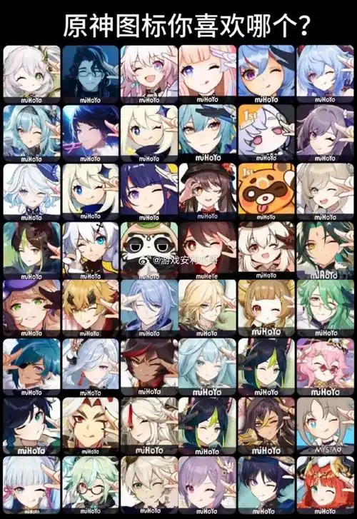 原神图标换成其他角色的话,你希望是哪个?#原神