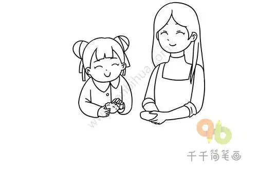 包饺子简笔画图片大全 儿童画,儿童包饺子简笔画_竞价网