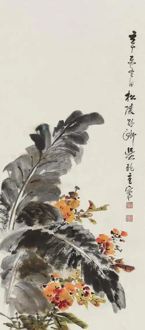 国画中芭蕉下的世界,一片清凉