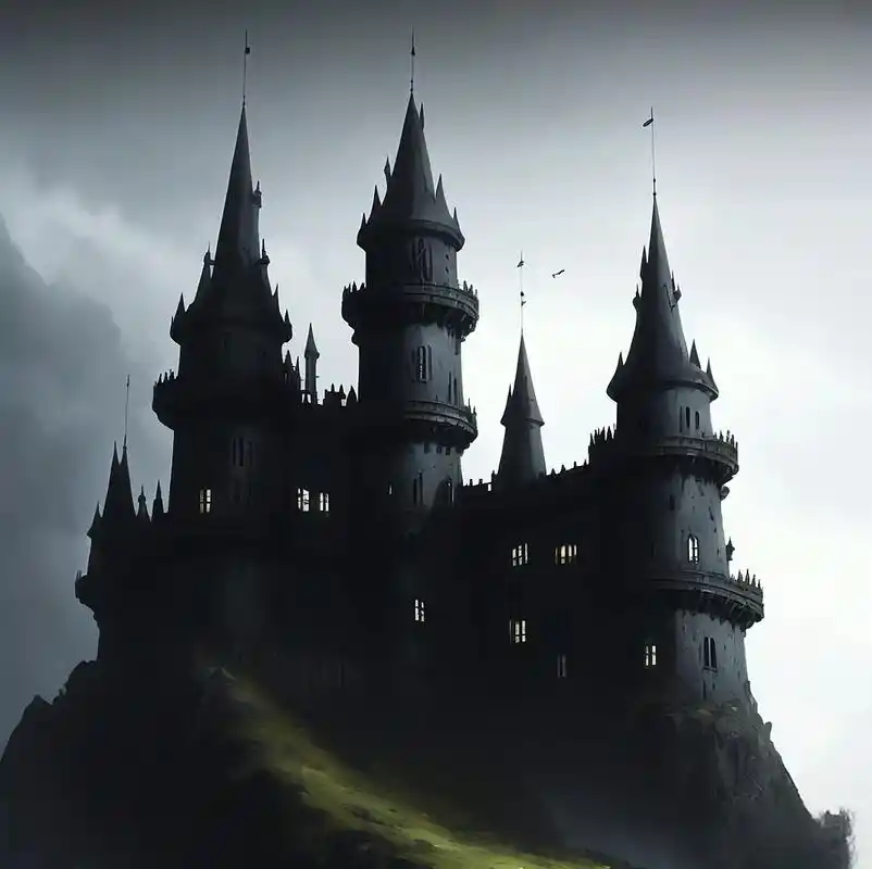 暗黑城堡.#抖音图文来了 #图文伙伴计划#暗黑系 这种暗黑系 - 抖音