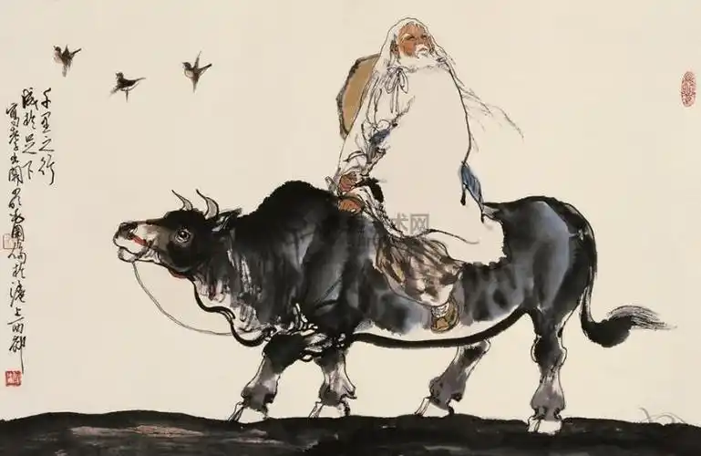 老子出关图是什么意思?