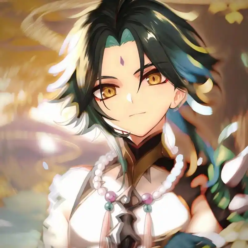 原神魈头像/壁纸/动漫头像 "荒野上的孤魂  休想伤我分毫"——原神:魈