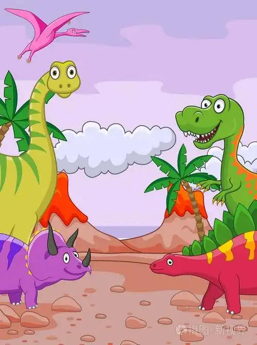 恐龙卡通
