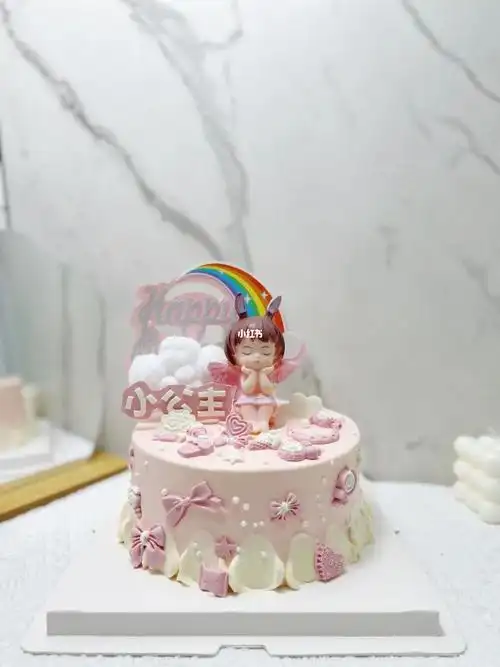 小女孩蛋糕