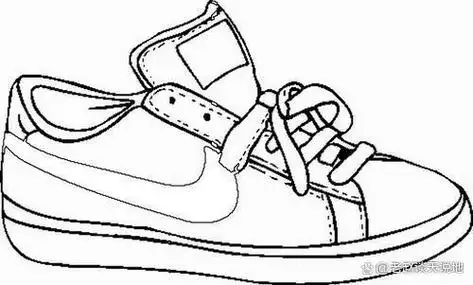 鞋子的简笔画怎么画