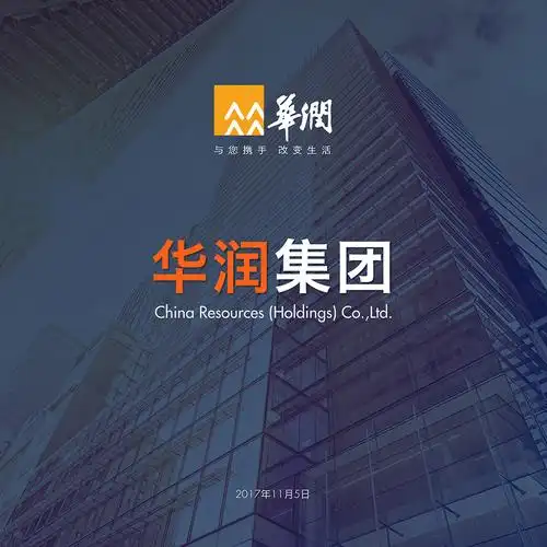 pic201商业方案模板市场营销计划书华润华润集团