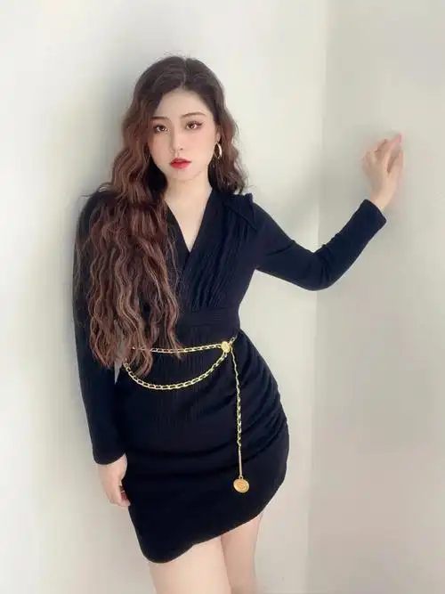 130斤微胖女生巨显腰臀比穿搭